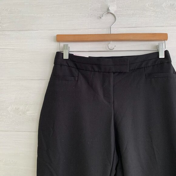 NWT JM Collection - Black Curvy fit trouser, comfort waistband 6P - Picture 2 of 6